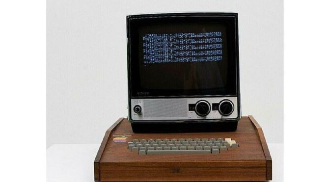 HABERİM 724 | Apple’ın ilk bilgisayarı 10 milyon 658 TL’ye satışa çıkarıldı