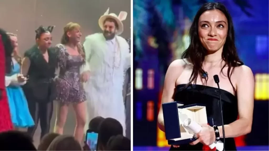 HABERİM 724 | Cannes'dan ödülle dönen Merve Dizdar, rol aldığı Alice Müzikali'nde dakikalarca alkışlandı