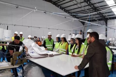 HABERİM 724 | Oltu Meslek Yüksekokulu öğrencileri Mithat Güzel Çuval Fabrikasını ziyaret etti