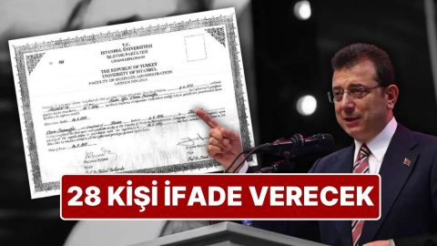 HABERİM 724 | Ekrem İmamoğlu’nun Diploma İptalinde Yeni Gelişme: Diploması İptal Edilen 28 Kişi İfadeye Çağırıldı